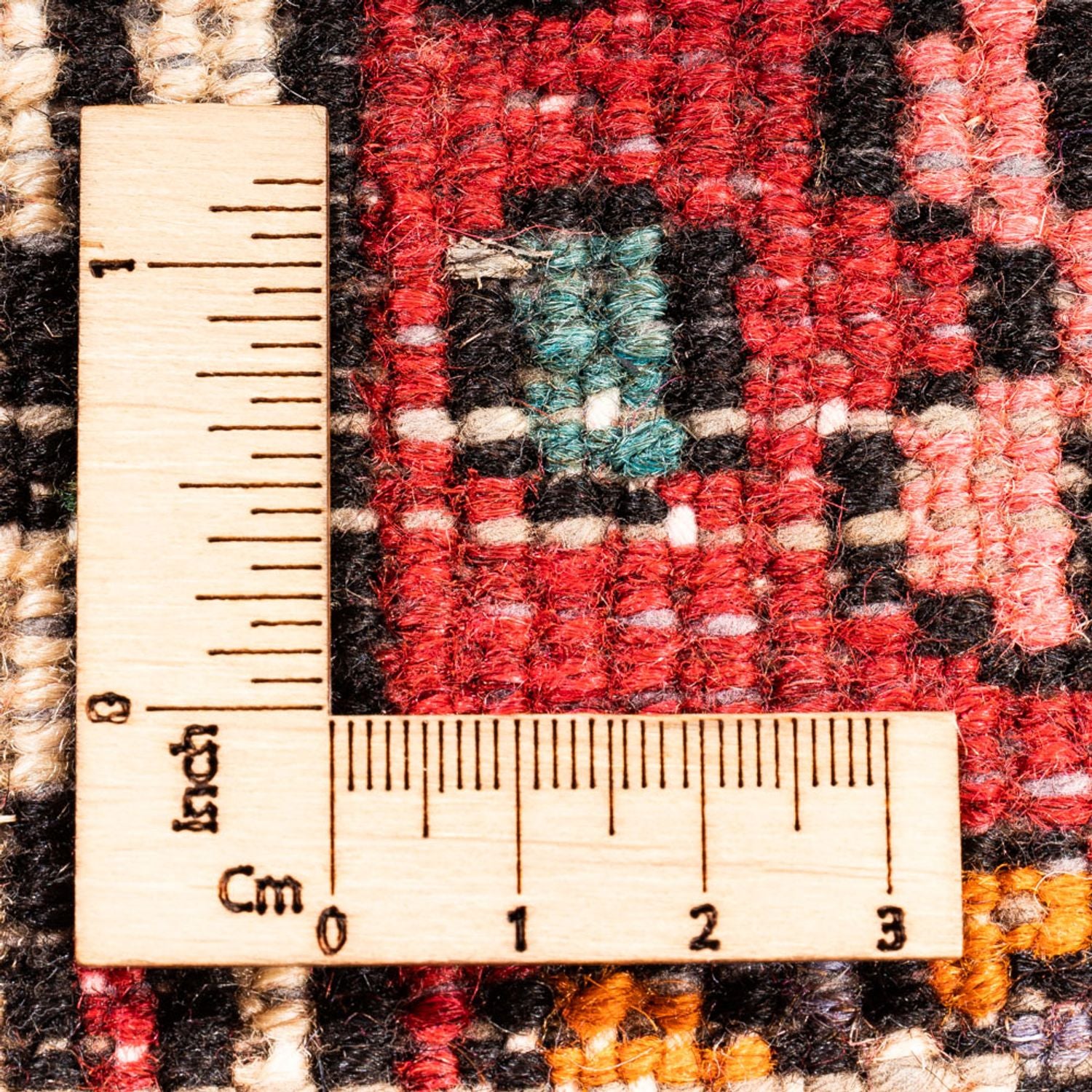 Tapis de couloir Tapis persan - Nomadic - 282 x 70 cm - rouge