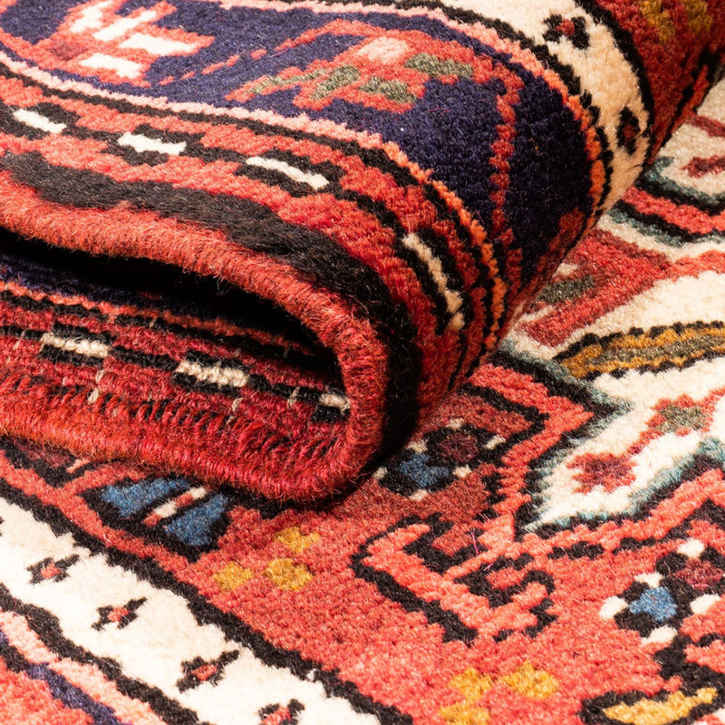 Tapis de couloir Tapis persan - Nomadic - 286 x 73 cm - rouge