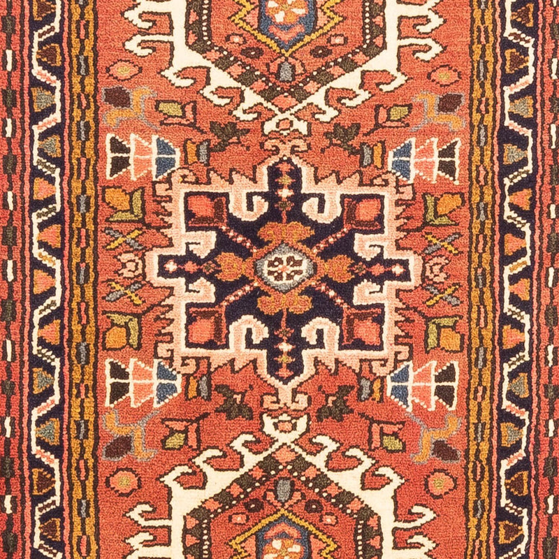 Tapis de couloir Tapis persan - Nomadic - 295 x 69 cm - rouge