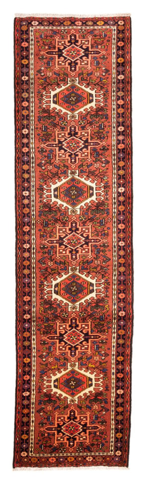 Tapis de couloir Tapis persan - Nomadic - 290 x 79 cm - rouge
