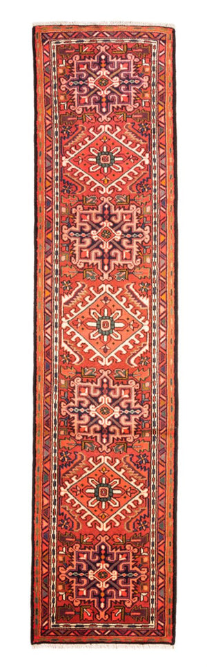 Tapis de couloir Tapis persan - Nomadic - 290 x 73 cm - rouge