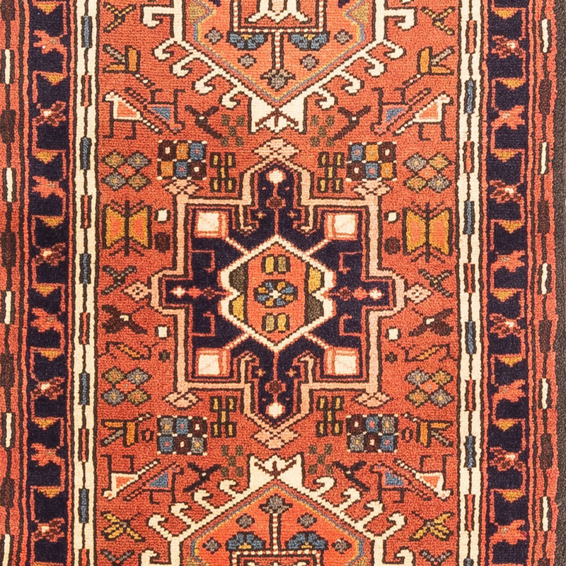 Tapis de couloir Tapis persan - Nomadic - 306 x 68 cm - rouge
