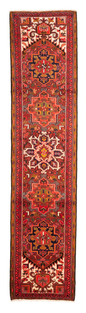 Tapis de couloir Tapis persan - Nomadic - 296 x 73 cm - rouge