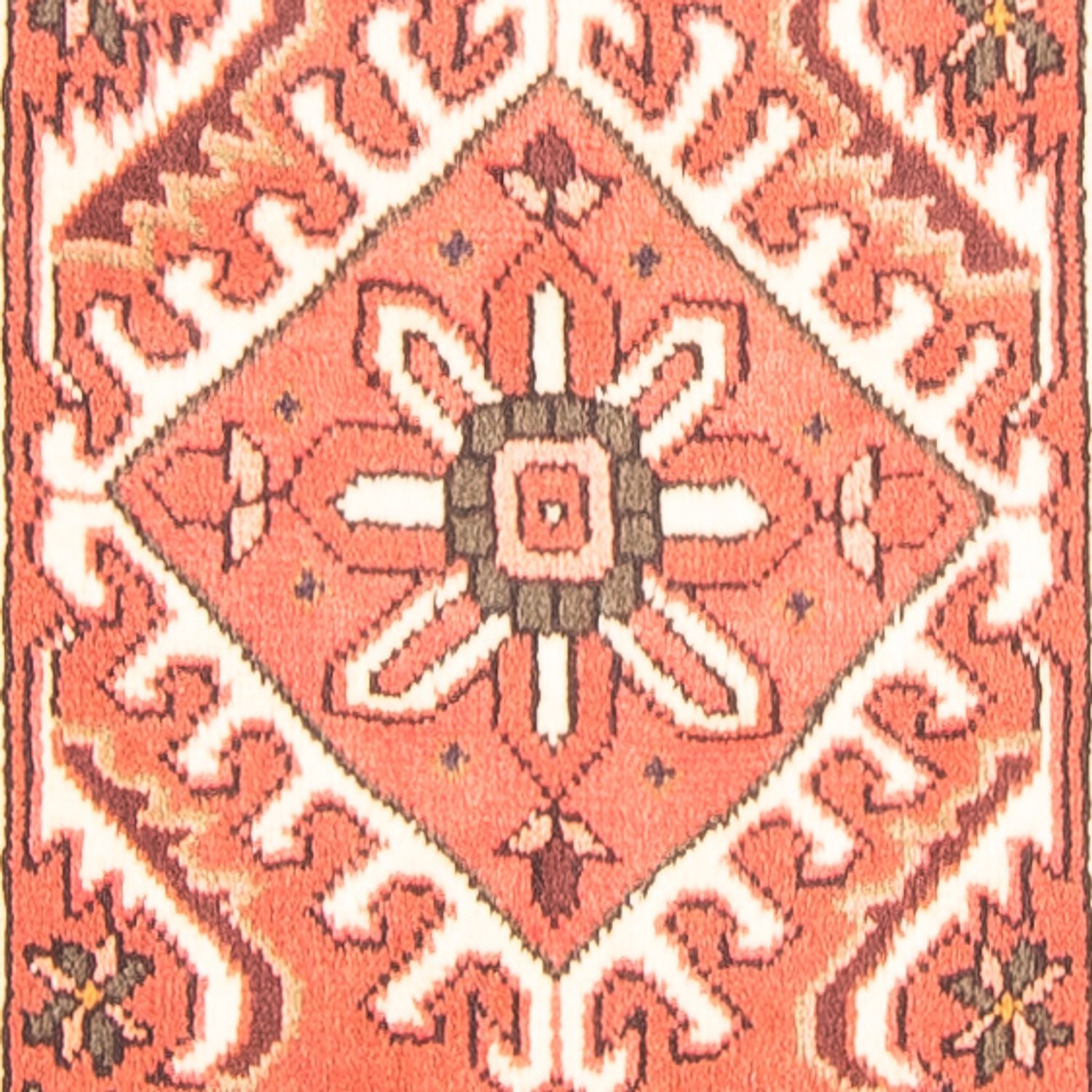 Tapis de couloir Tapis persan - Nomadic - 432 x 83 cm - rouge