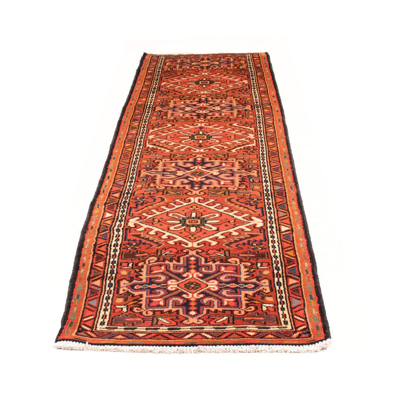 Tapis de couloir Tapis persan - Nomadic - 432 x 83 cm - rouge