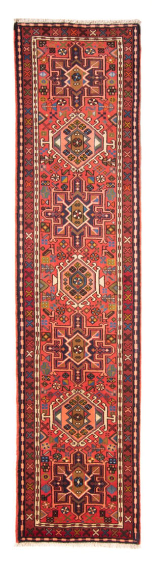 Tapis de couloir Tapis persan - Nomadic - 292 x 72 cm - rouge