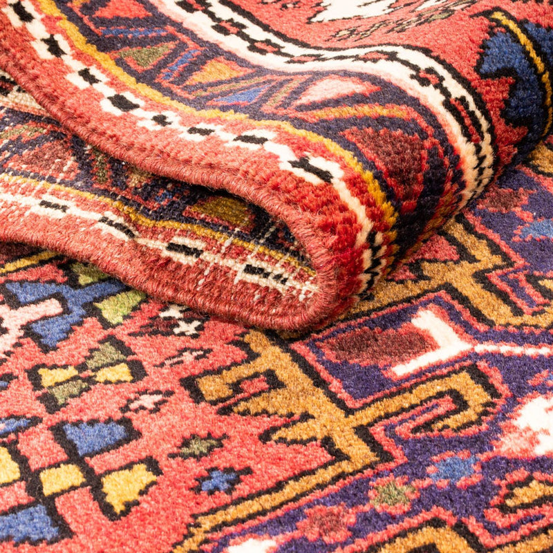 Tapis de couloir Tapis persan - Nomadic - 280 x 71 cm - rouge