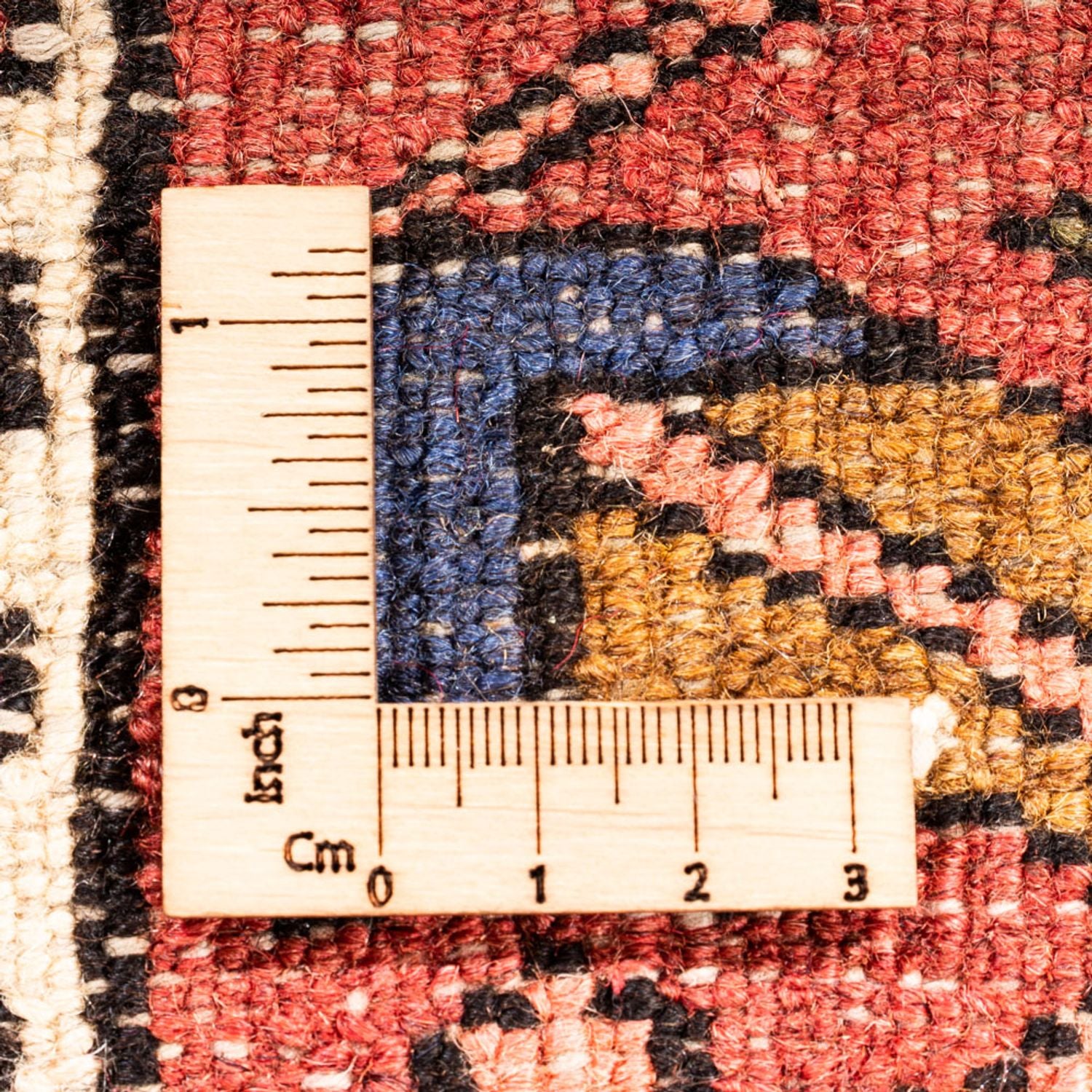 Tapis de couloir Tapis persan - Nomadic - 280 x 71 cm - rouge