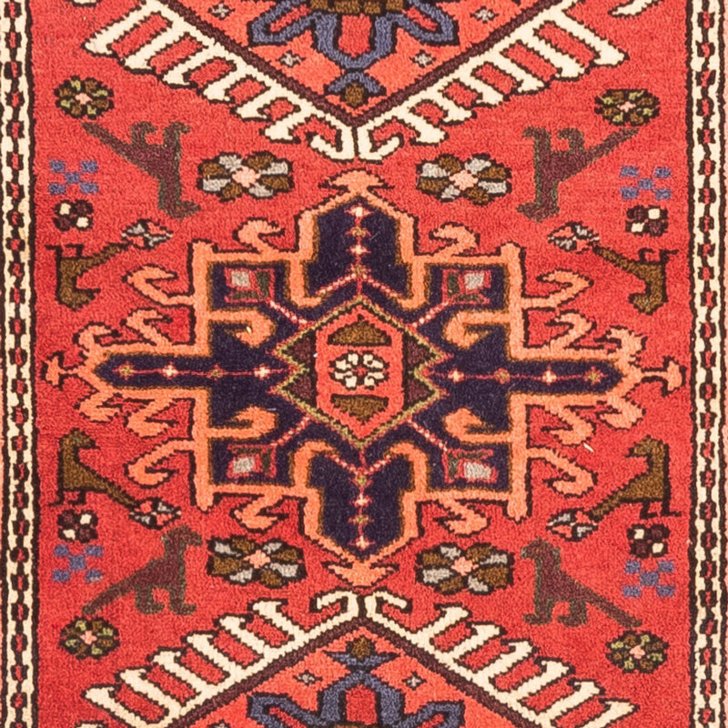 Tapis de couloir Tapis persan - Nomadic - 294 x 70 cm - rouge