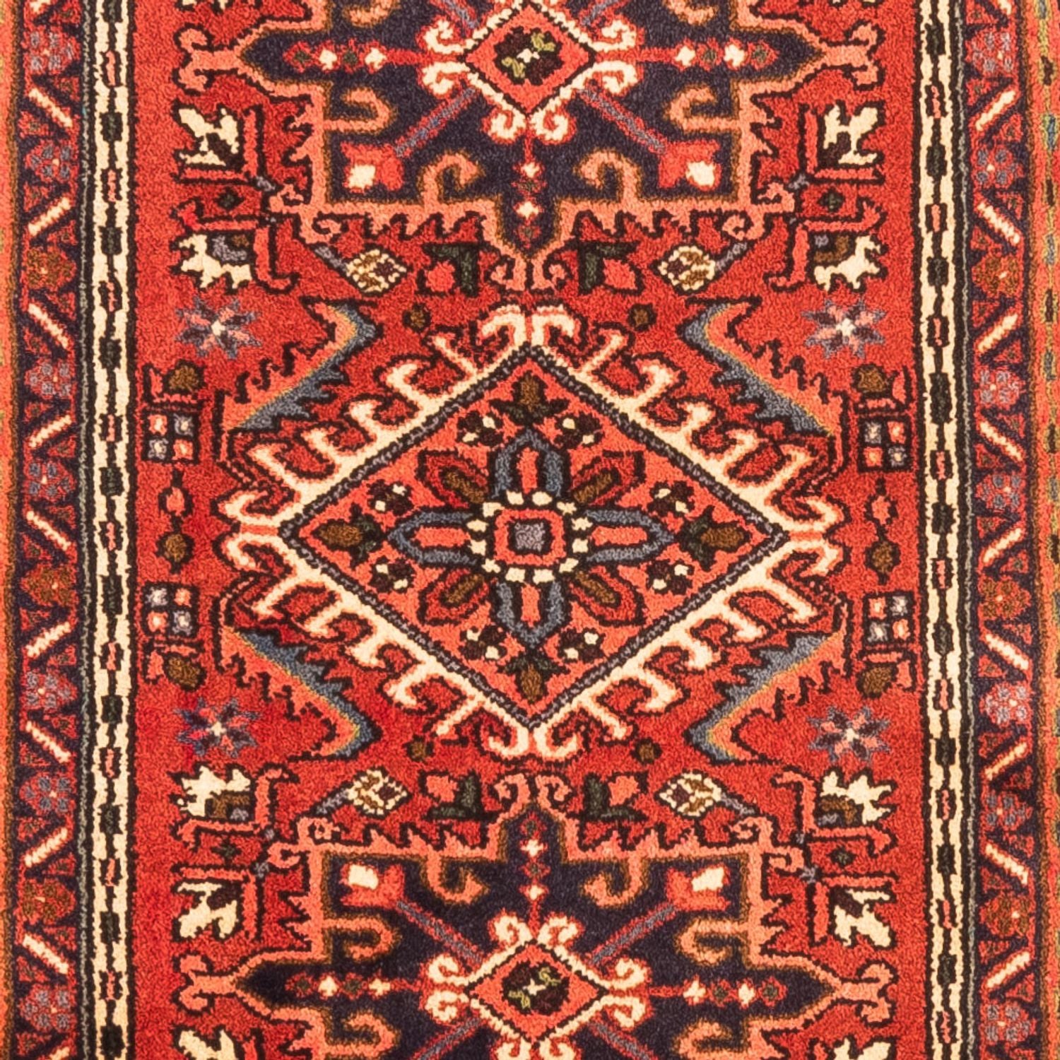 Tapis de couloir Tapis persan - Nomadic - 198 x 68 cm - rouge