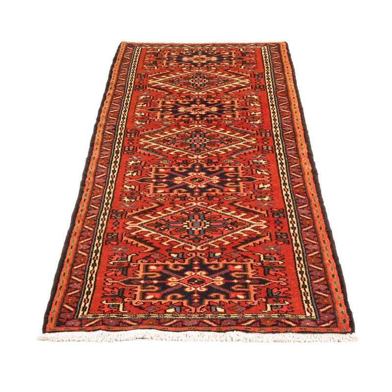 Tapis de couloir Tapis persan - Nomadic - 198 x 68 cm - rouge