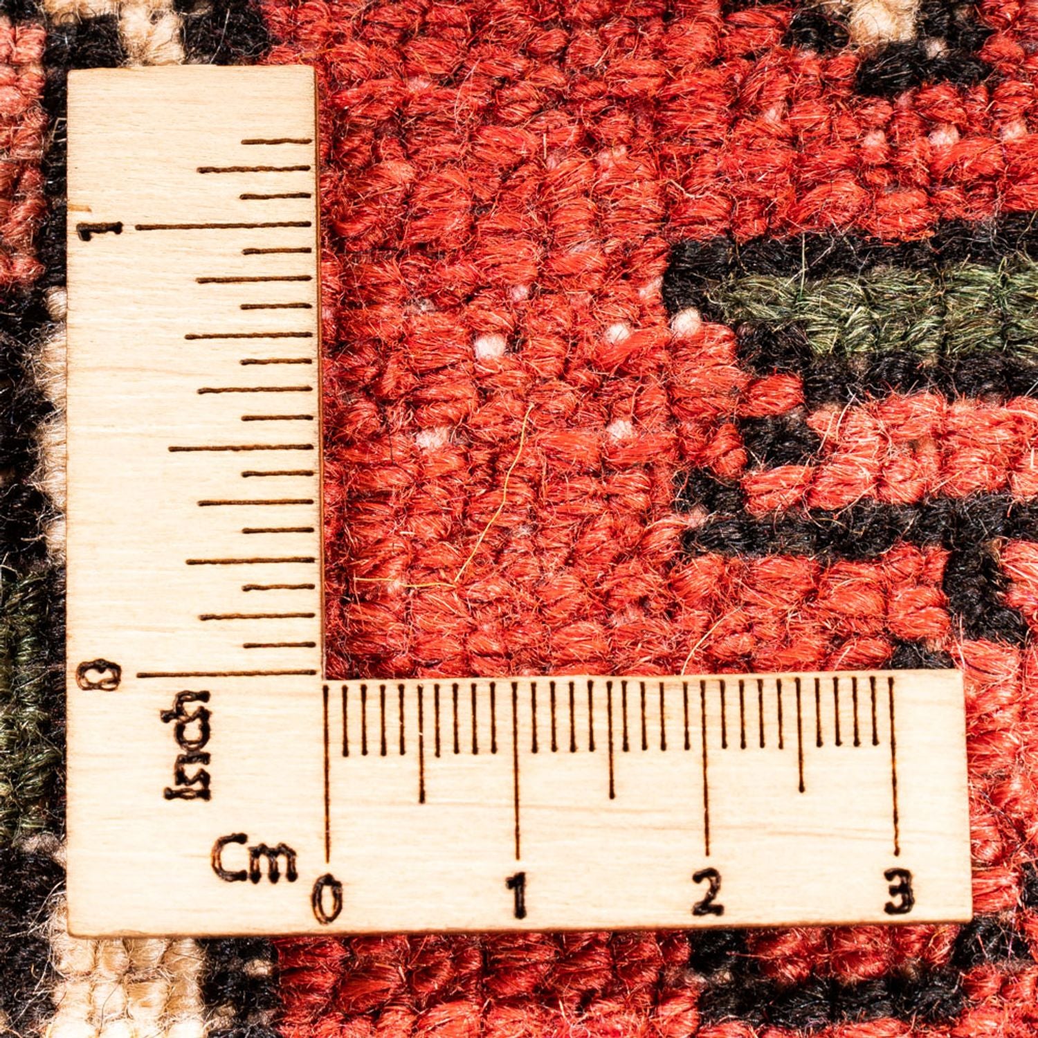 Tapis de couloir Tapis persan - Nomadic - 198 x 68 cm - rouge