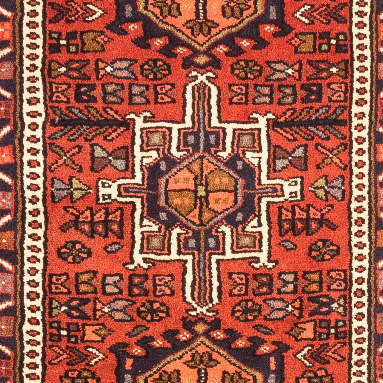 Tapis de couloir Tapis persan - Nomadic - 292 x 71 cm - rouge