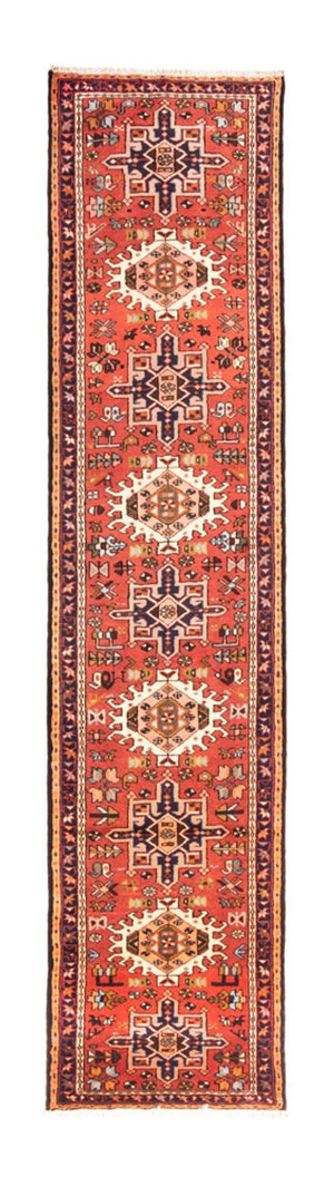 Tapis de couloir Tapis persan - Nomadic - 305 x 70 cm - rouge
