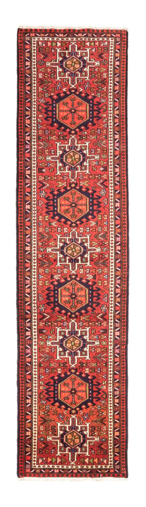 Tapis de couloir Tapis persan - Nomadic - 286 x 70 cm - rouge