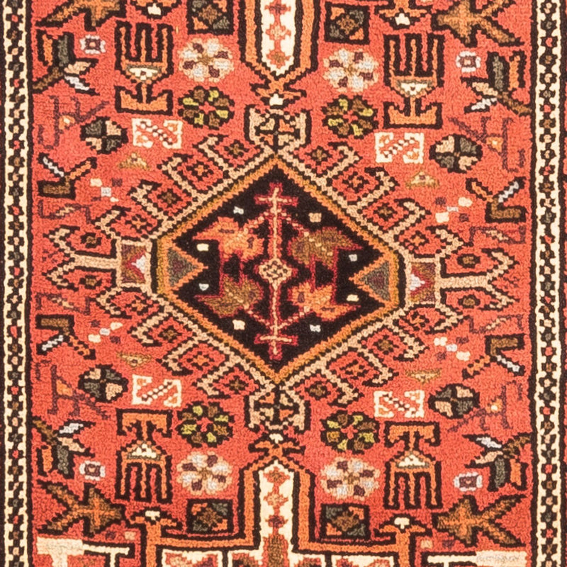 Tapis de couloir Tapis persan - Nomadic - 294 x 66 cm - rouge