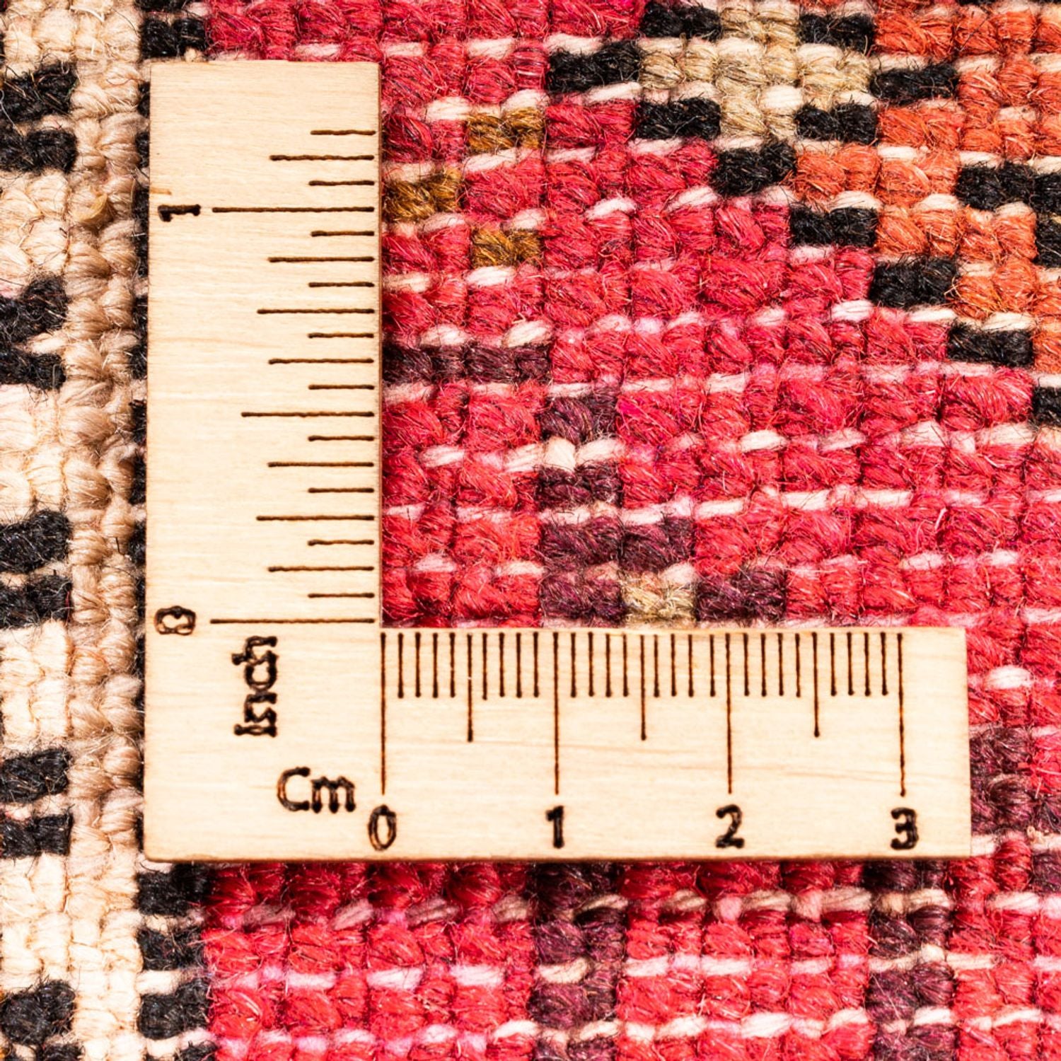 Tapis de couloir Tapis persan - Nomadic - 294 x 66 cm - rouge