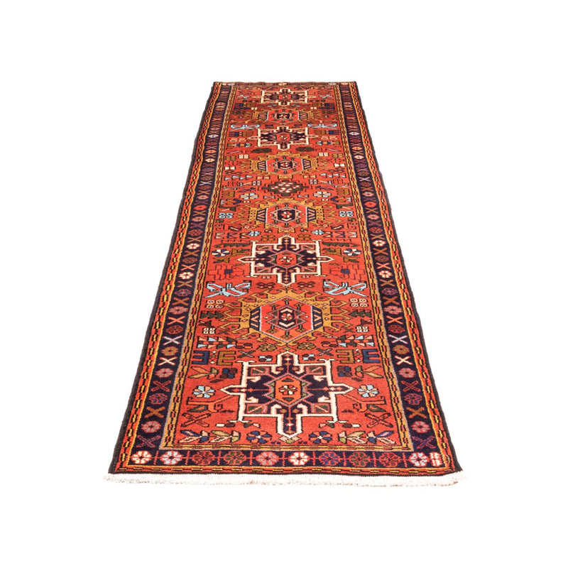 Tapis de couloir Tapis persan - Nomadic - 294 x 87 cm - rouge