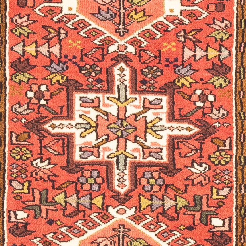 Tapis de couloir Tapis persan - Nomadic - 286 x 76 cm - rouge