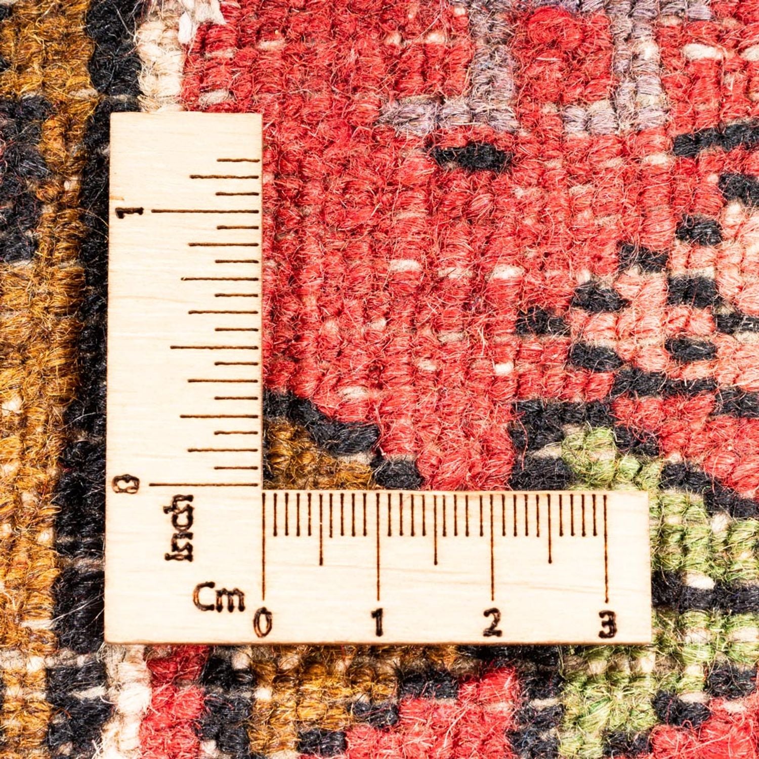 Tapis de couloir Tapis persan - Nomadic - 286 x 76 cm - rouge