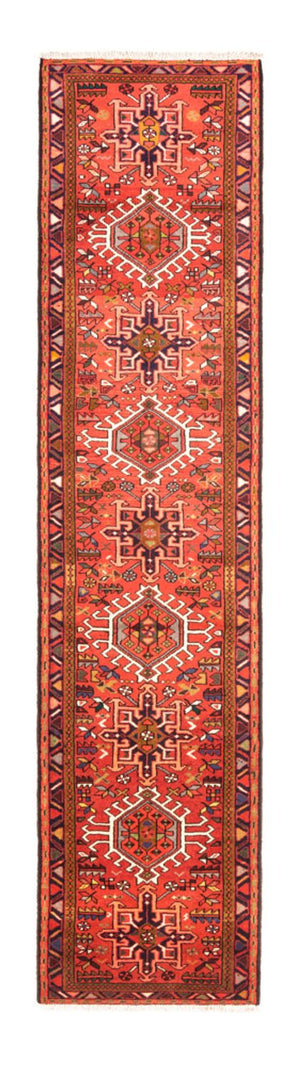 Tapis de couloir Tapis persan - Nomadic - 306 x 69 cm - rouge