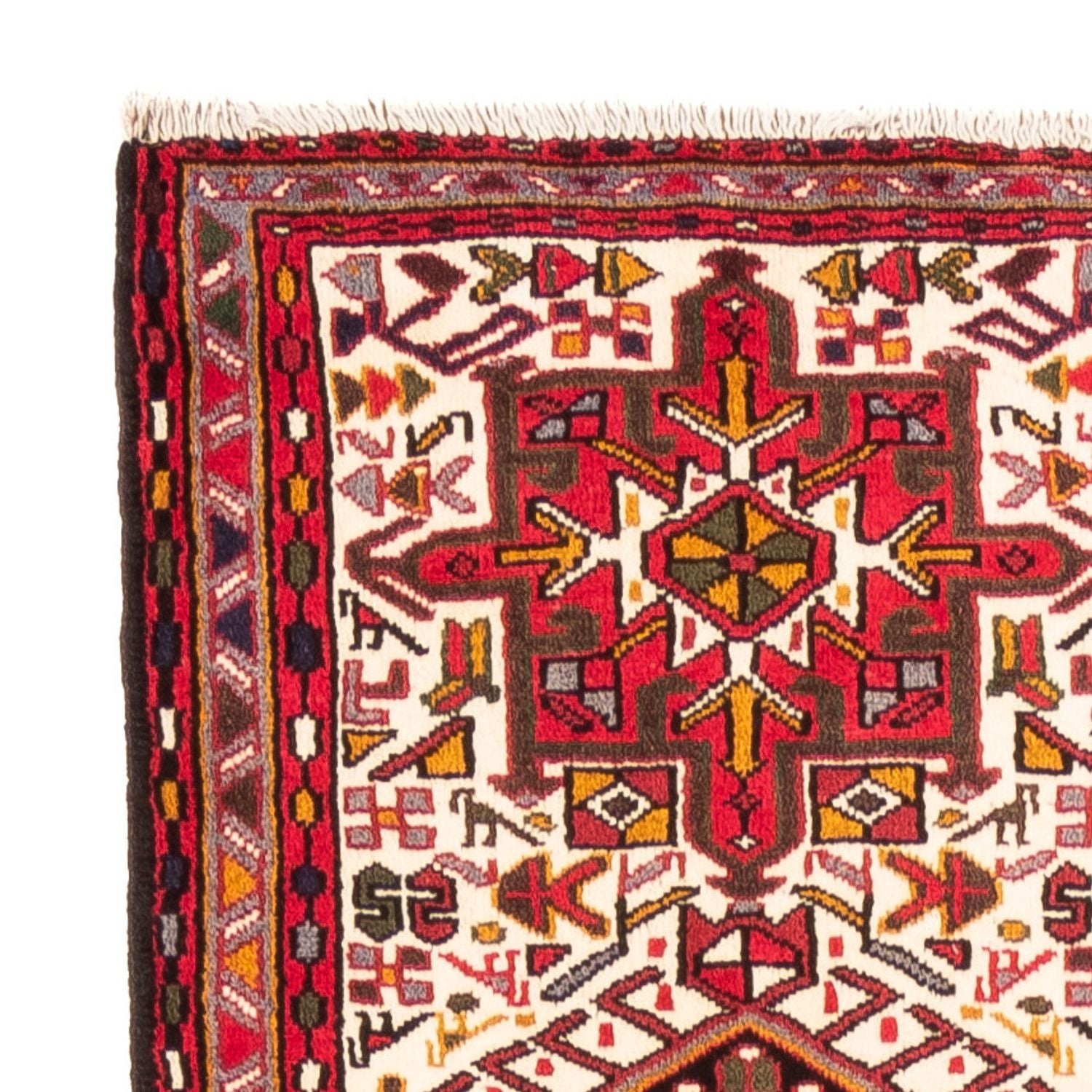 Tapis de couloir Tapis persan - Nomadic - 288 x 68 cm - beige