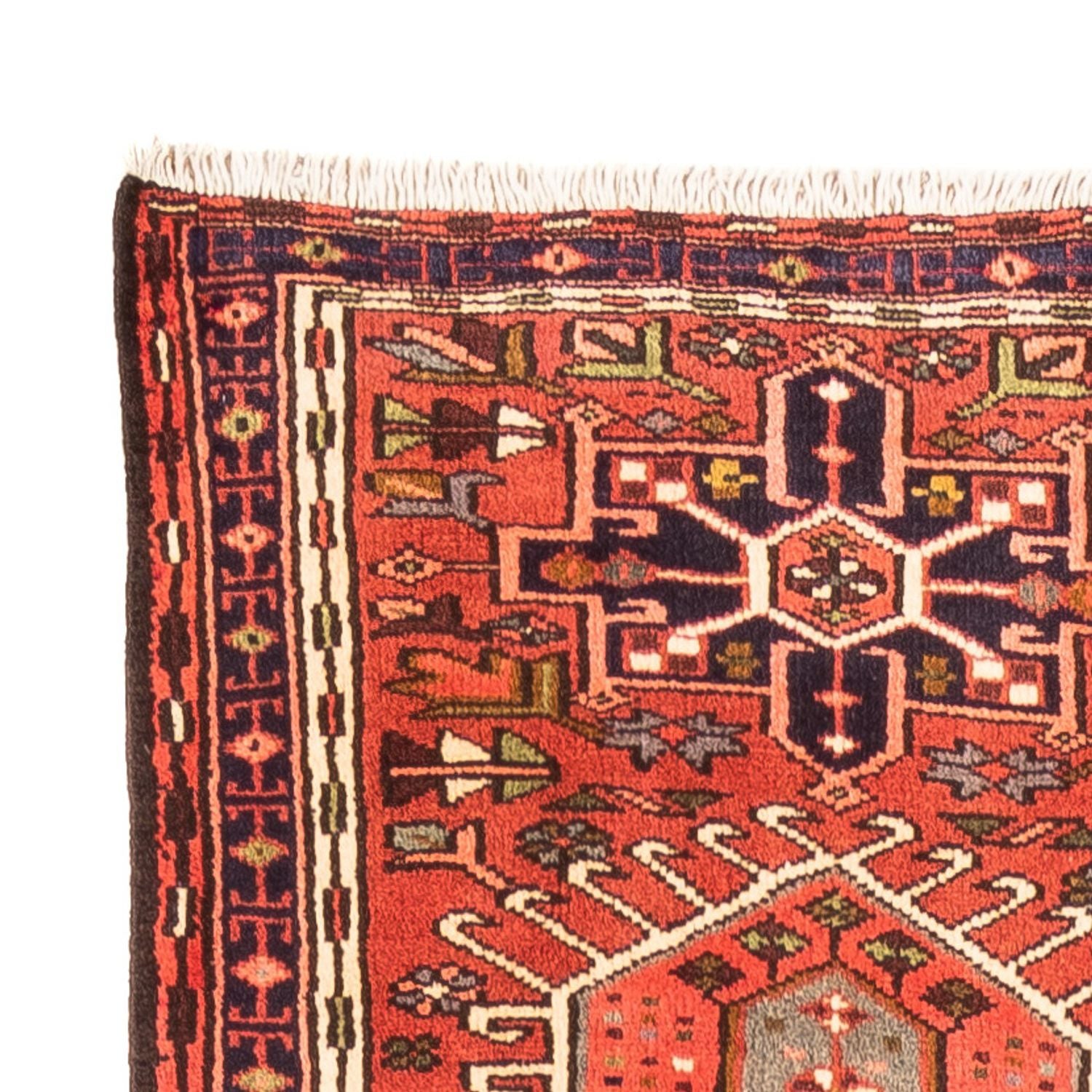 Tapis de couloir Tapis persan - Nomadic - 303 x 65 cm - rouge