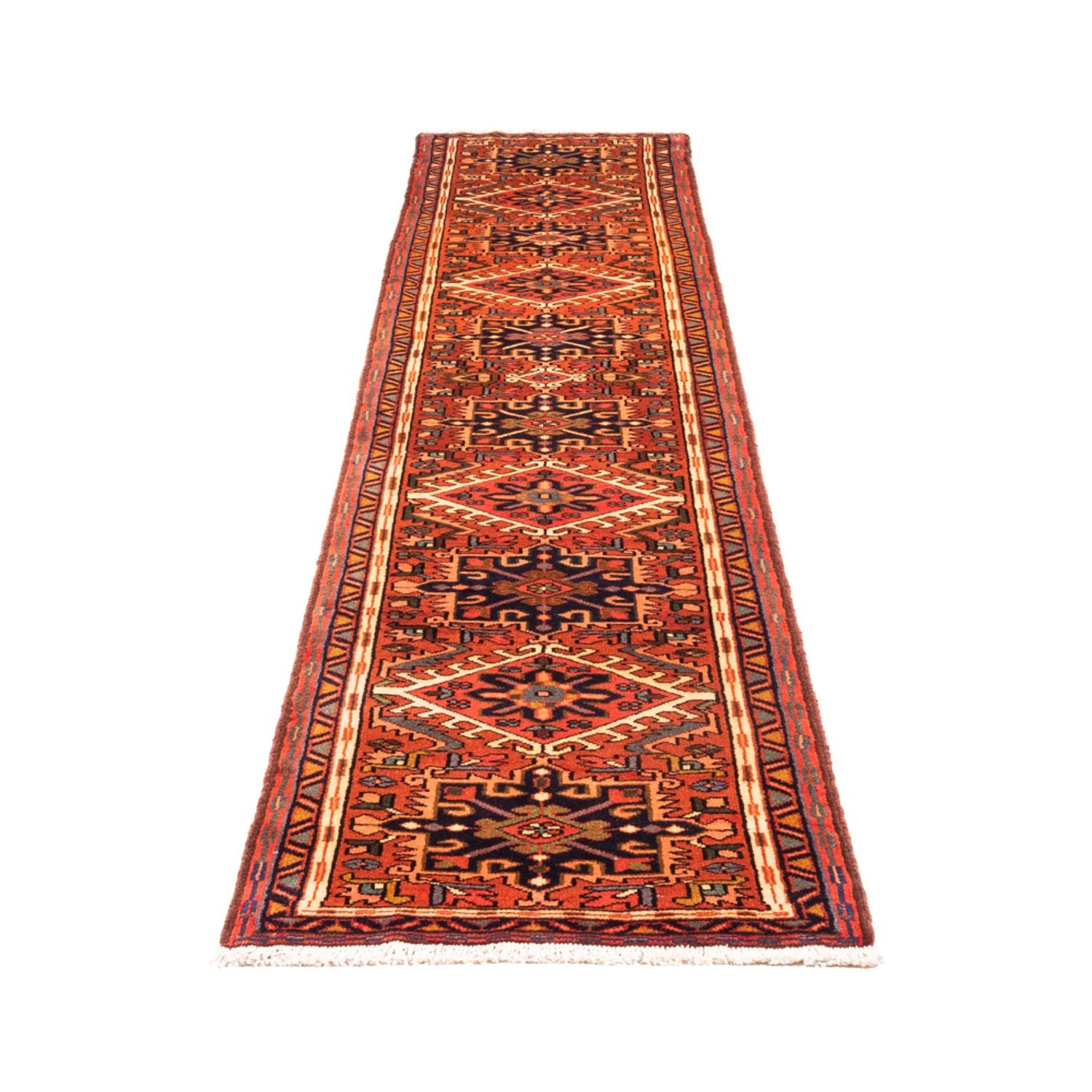 Tapis de couloir Tapis persan - Nomadic - 303 x 65 cm - rouge