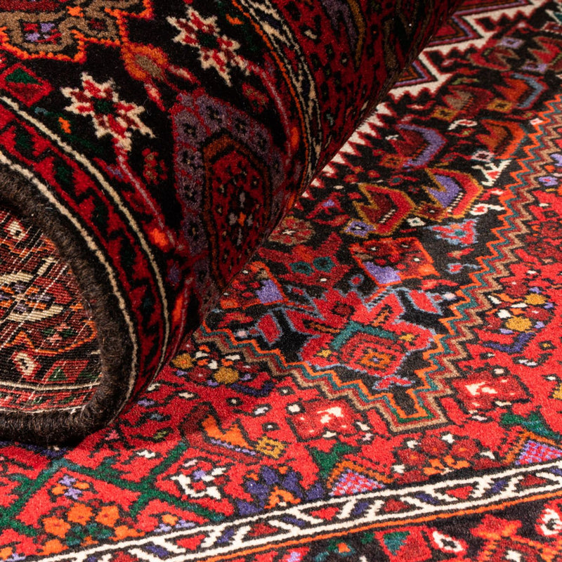 Tapis persan - Nomadic - 150 x 105 cm - rouge