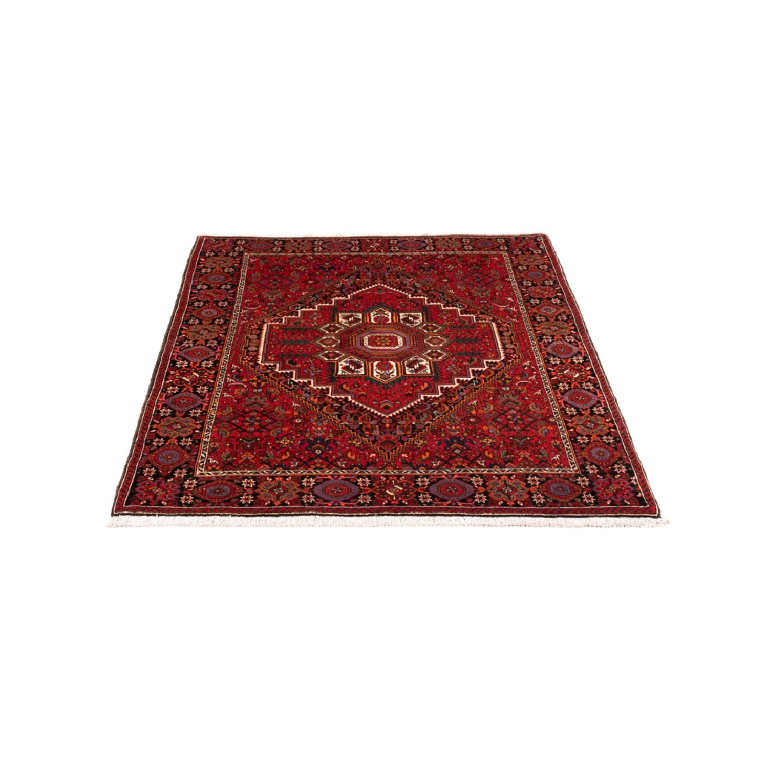 Tapis persan - Nomadic - 150 x 105 cm - rouge