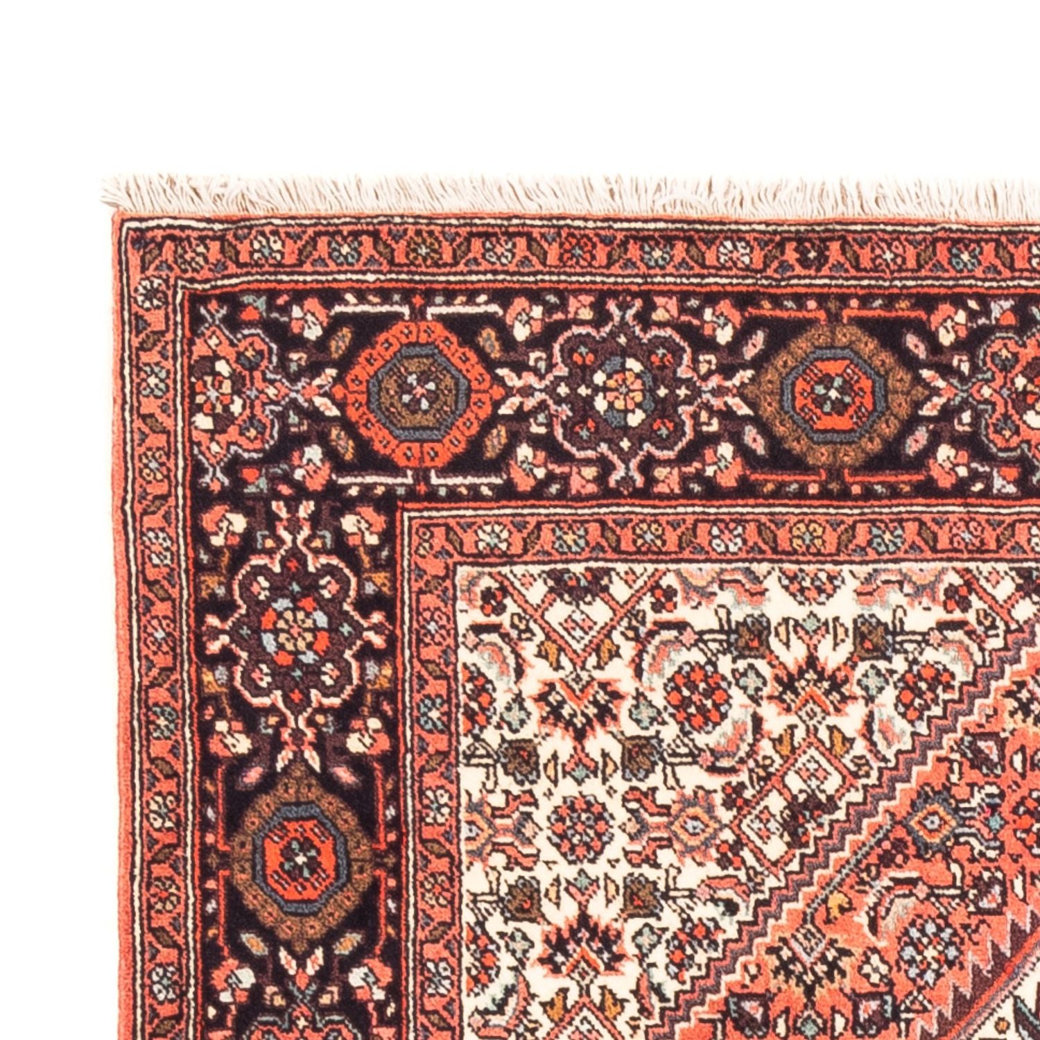 Perserteppich - Nomadic - 155 x 106 cm - rot