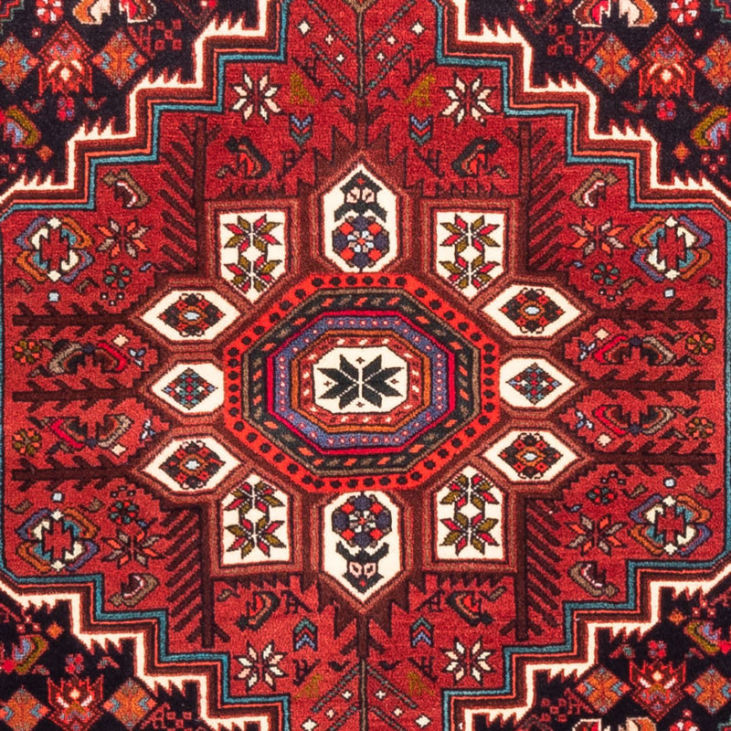 Tapis persan - Nomadic - 159 x 110 cm - rouge