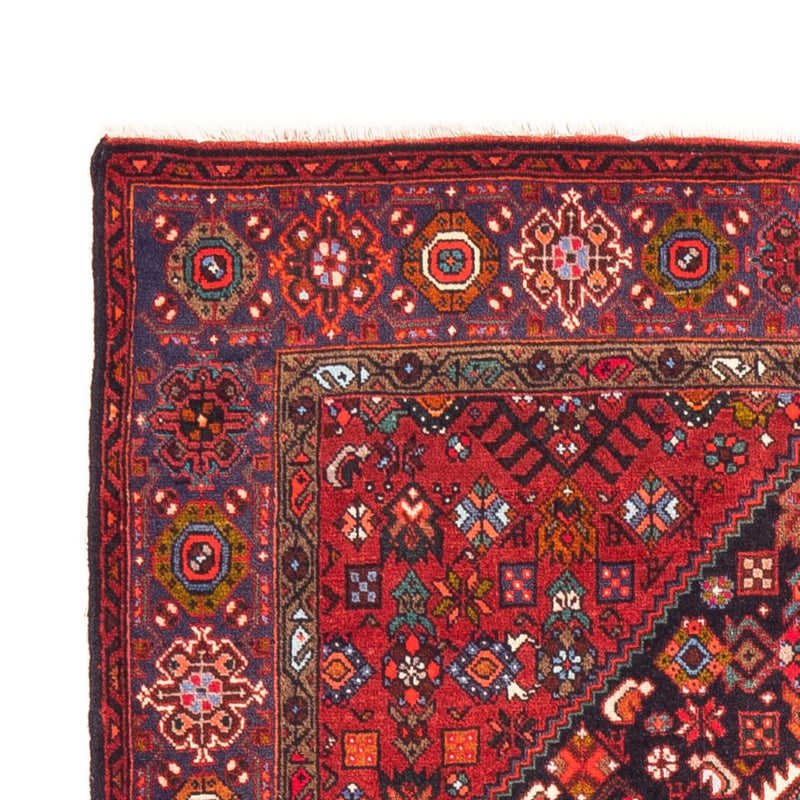 Tapis persan - Nomadic - 159 x 110 cm - rouge