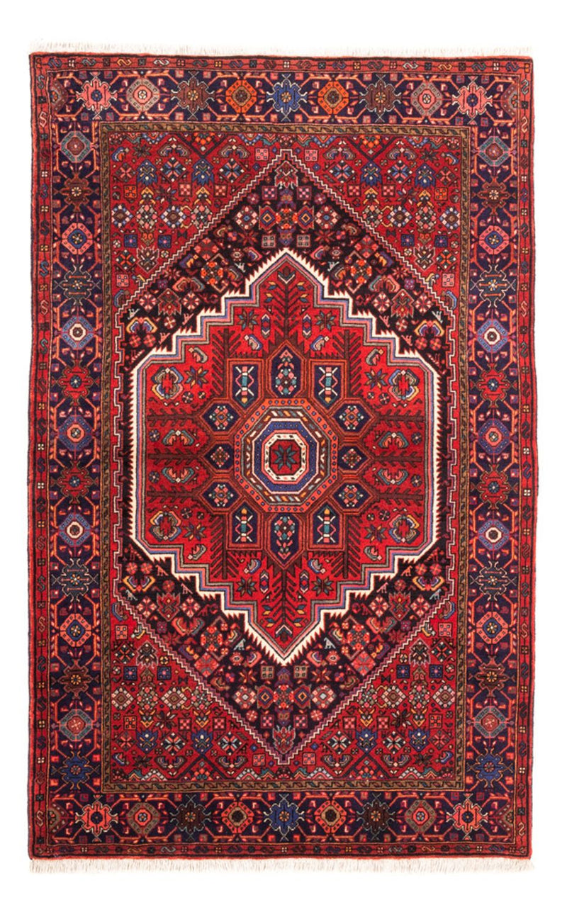 Tapis persan - Nomadic - 155 x 110 cm - rouge