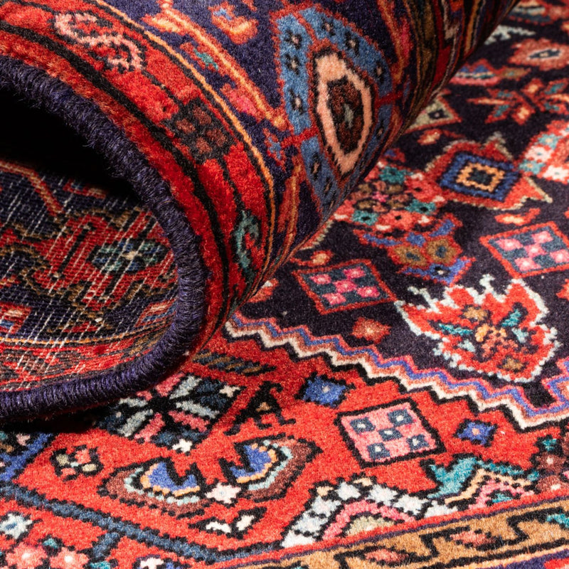 Tapis persan - Nomadic - 155 x 110 cm - rouge