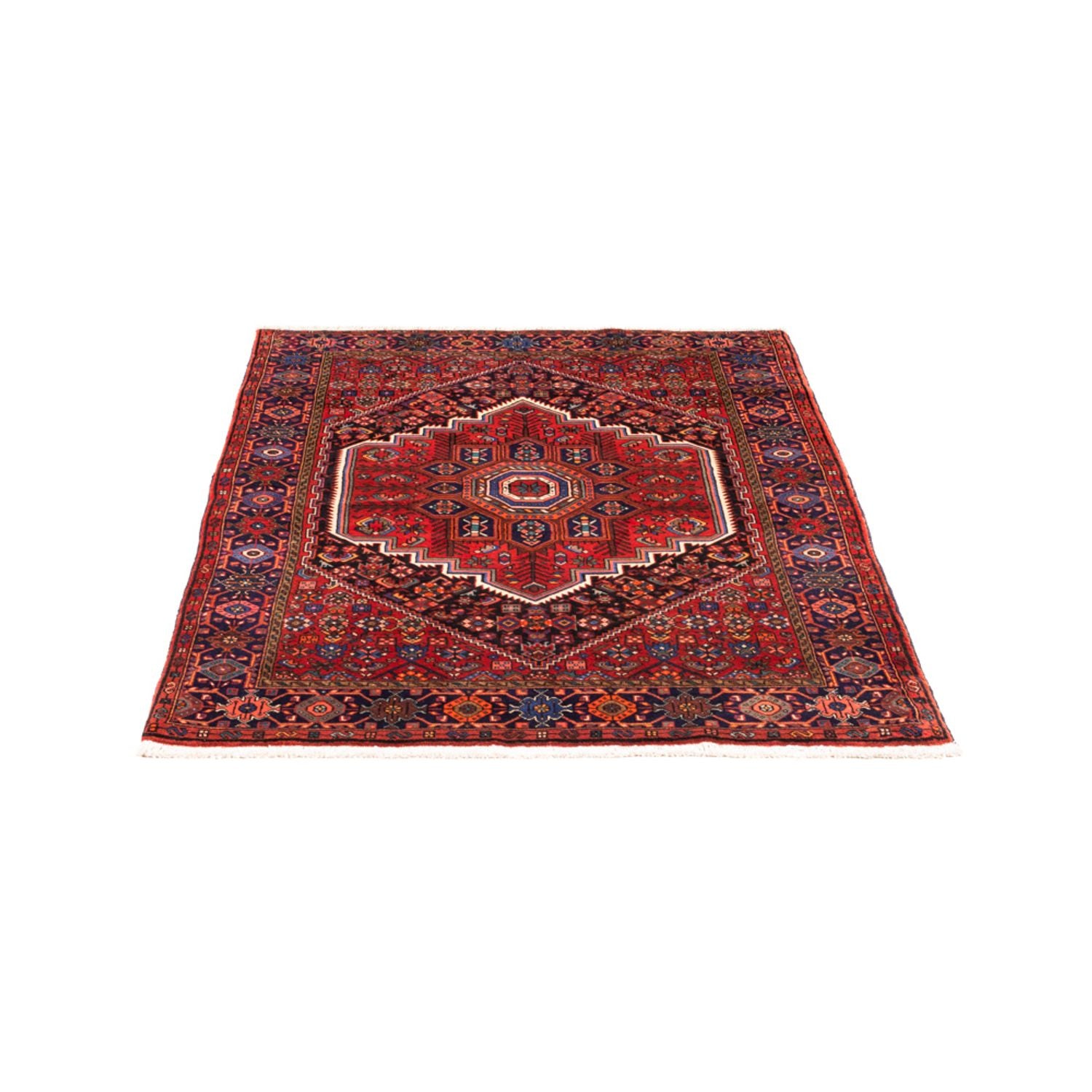 Tapis persan - Nomadic - 155 x 110 cm - rouge