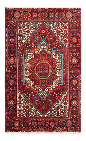 Tapis persan - Nomadic - 165 x 106 cm - rouge