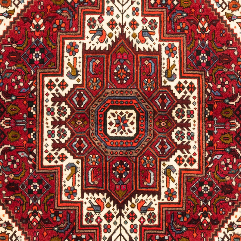 Tapis persan - Nomadic - 156 x 108 cm - rouge