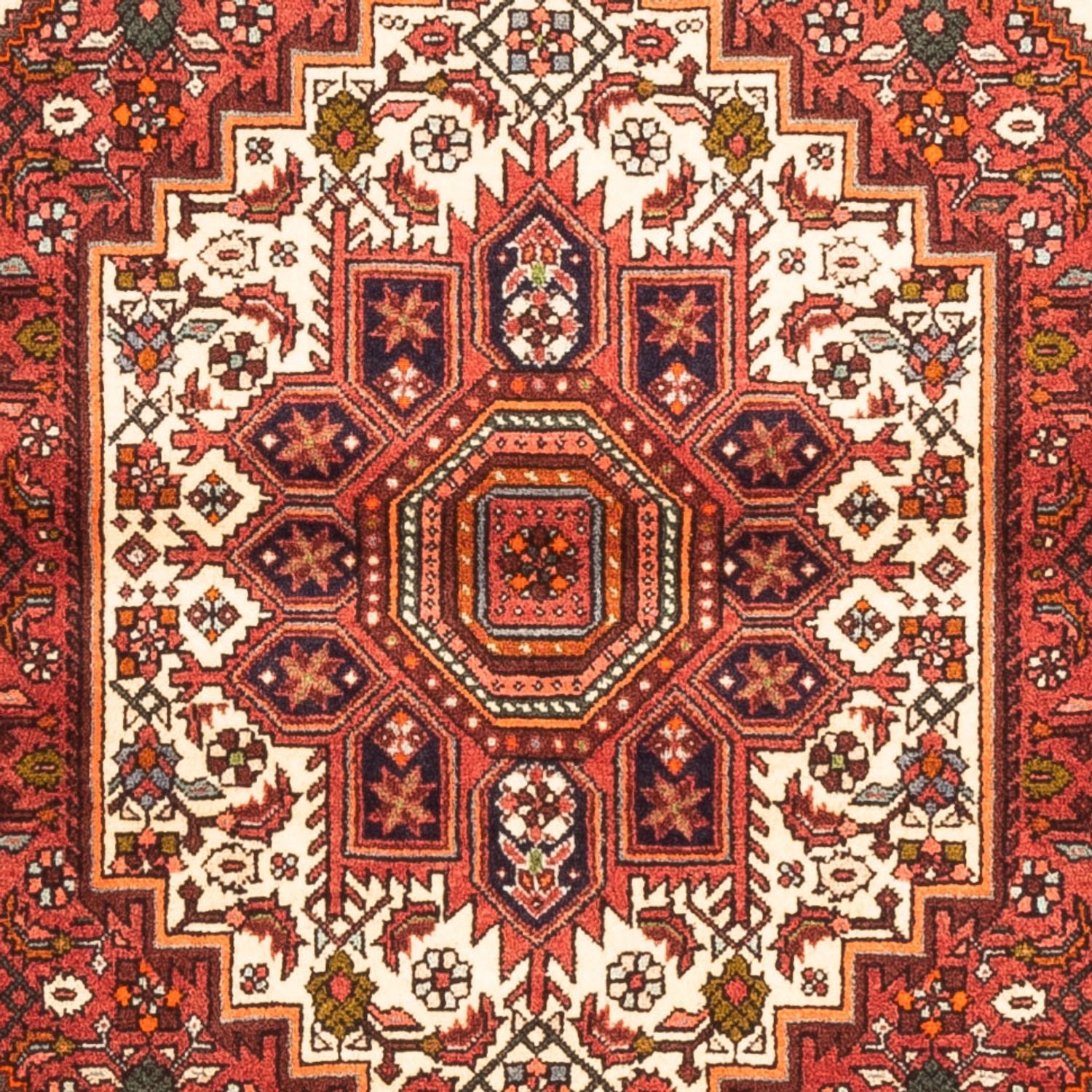 Tapis persan - Nomadic - 158 x 110 cm - beige