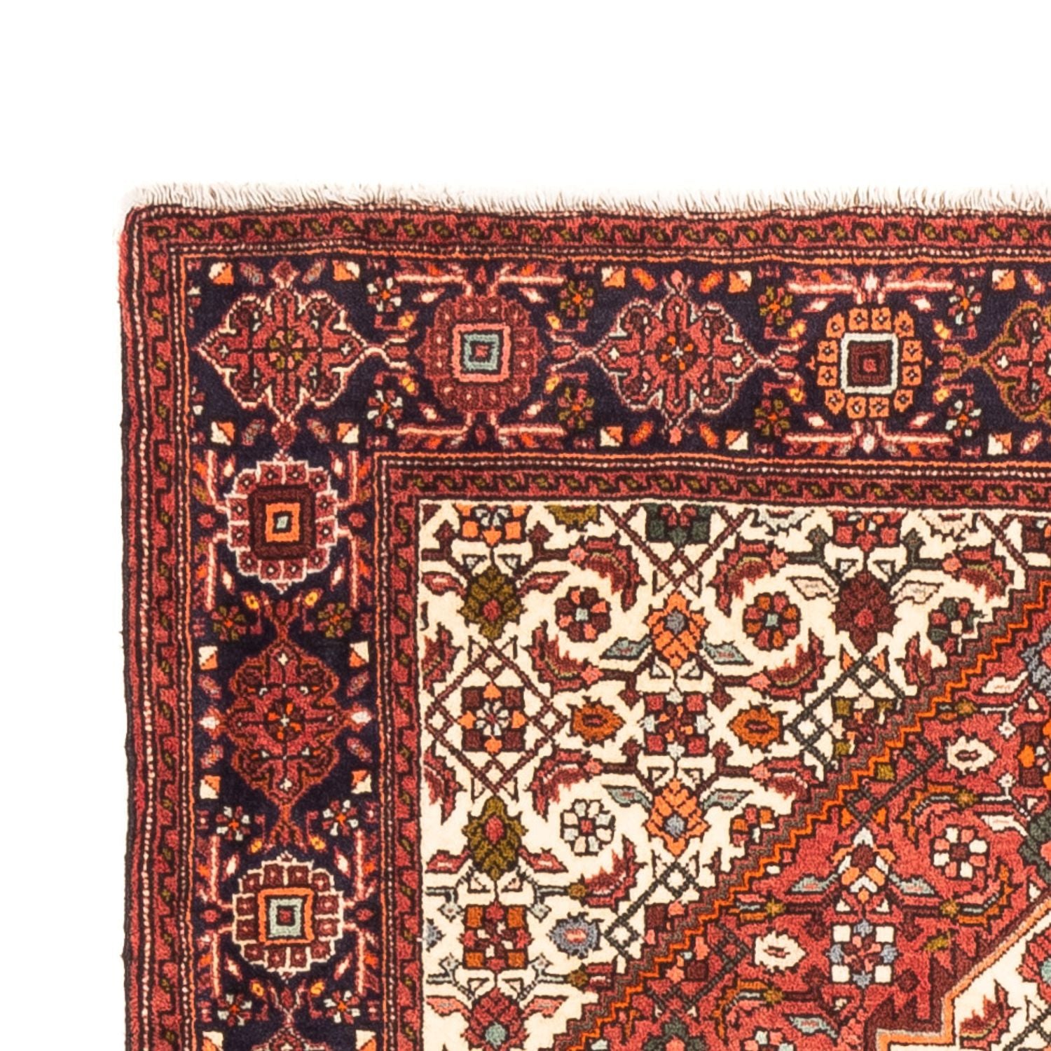 Tapis persan - Nomadic - 158 x 110 cm - beige