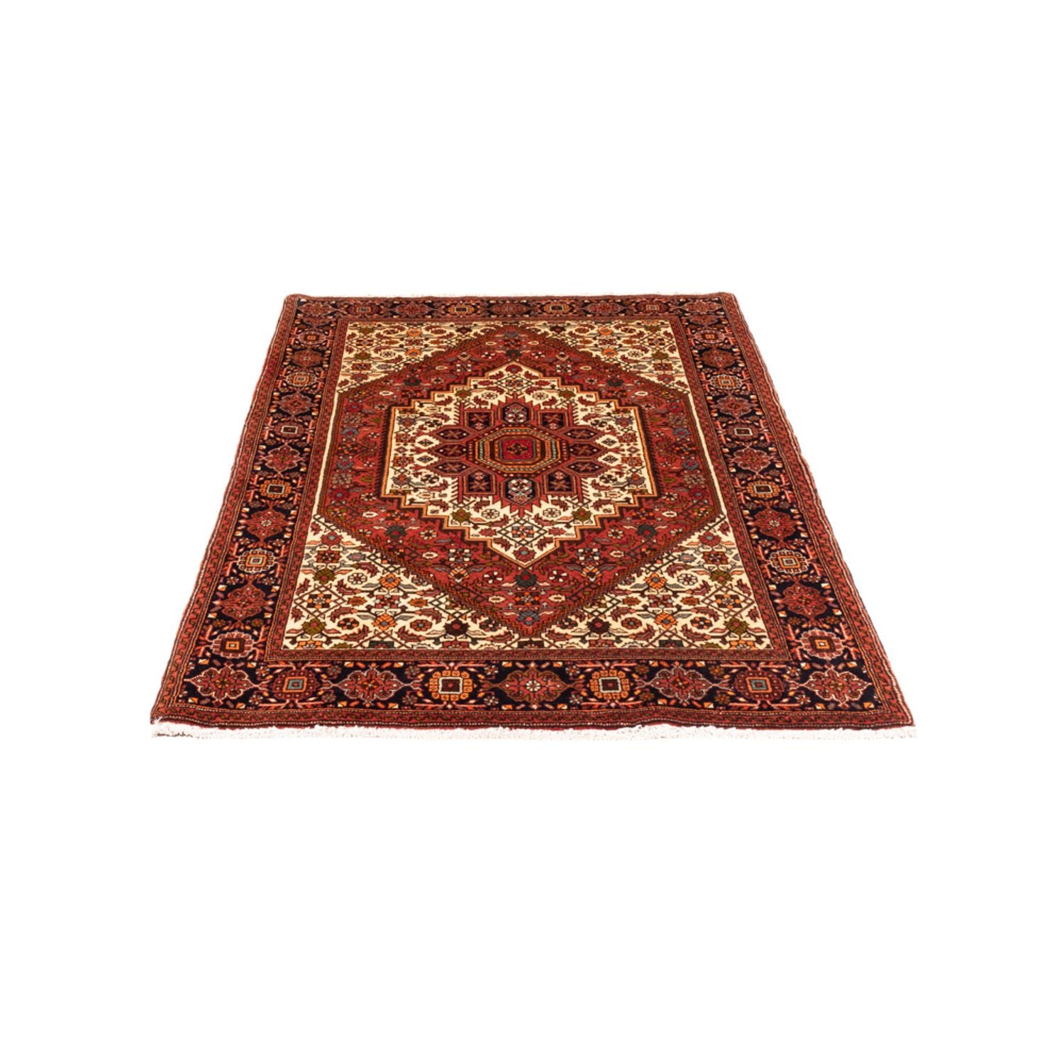 Tapis persan - Nomadic - 156 x 106 cm - beige