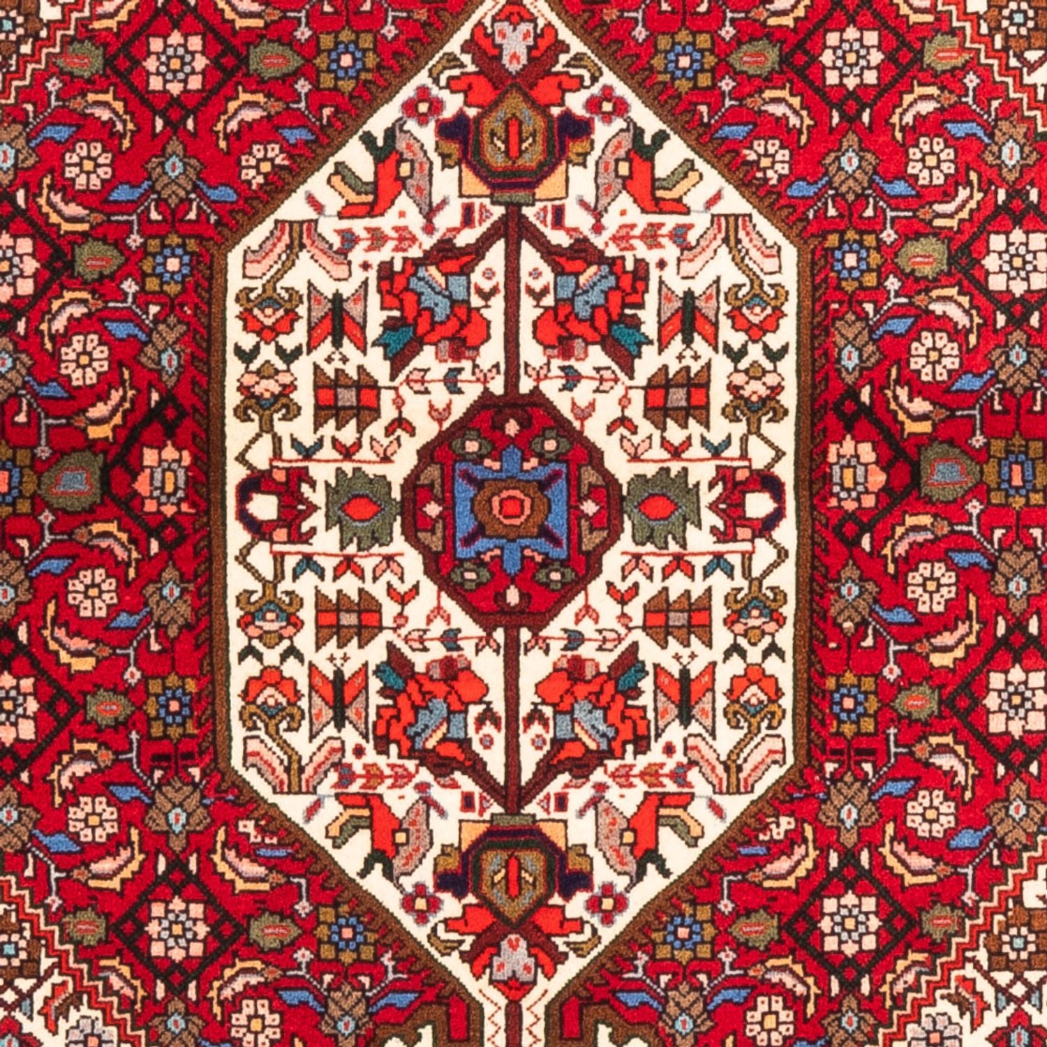 Tapis persan - Nomadic - 154 x 106 cm - beige
