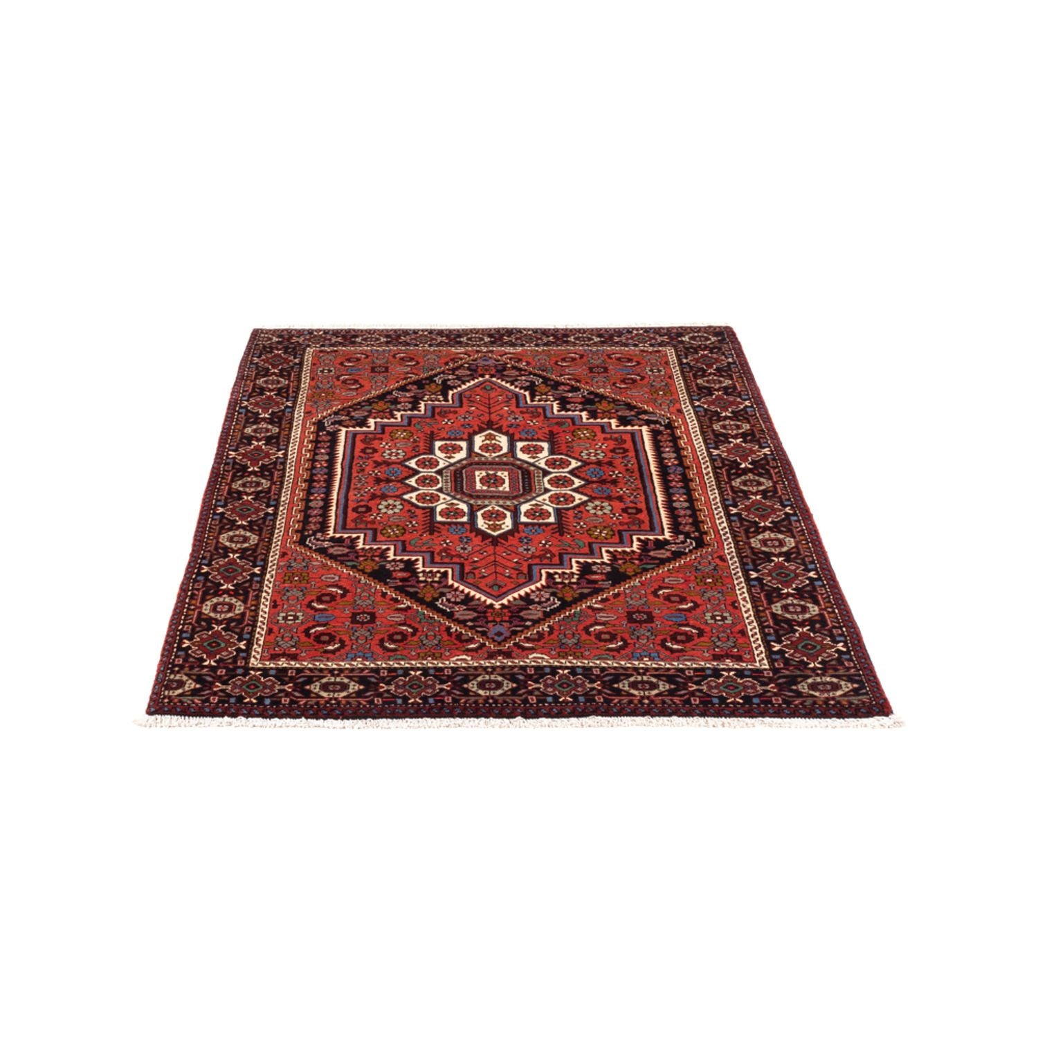Tapis persan - Nomadic - 145 x 100 cm - rouge