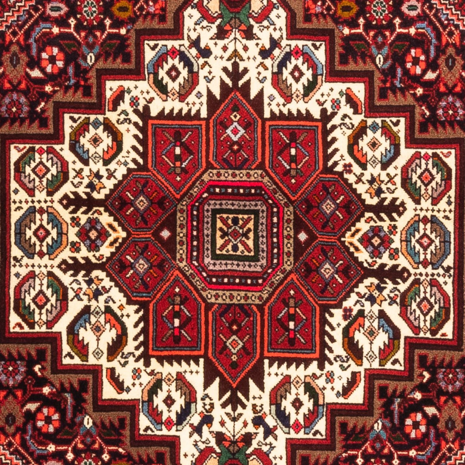 Tapis persan - Nomadic - 158 x 103 cm - rouge