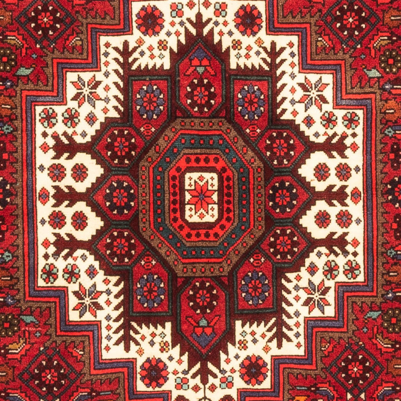 Tapis persan - Nomadic - 143 x 100 cm - rouge