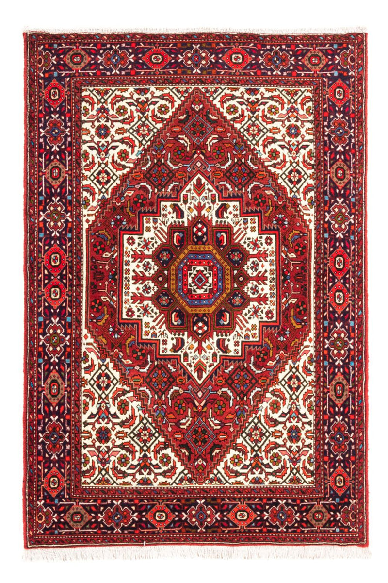Tapis persan - Nomadic - 147 x 97 cm - rouge