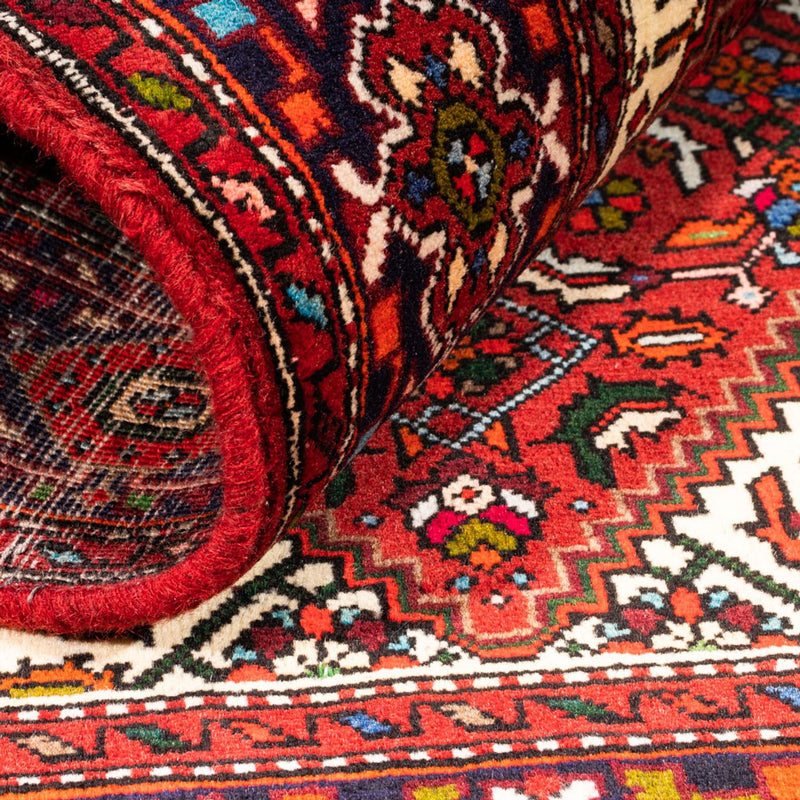 Tapis persan - Nomadic - 147 x 97 cm - rouge