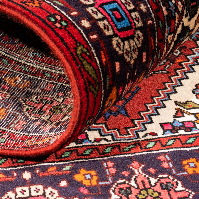 Tapis persan - Nomadic - 148 x 100 cm - rouge