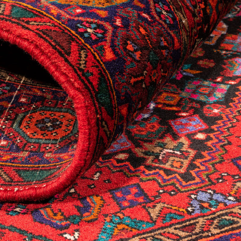 Tapis persan - Nomadic - 155 x 97 cm - rouge