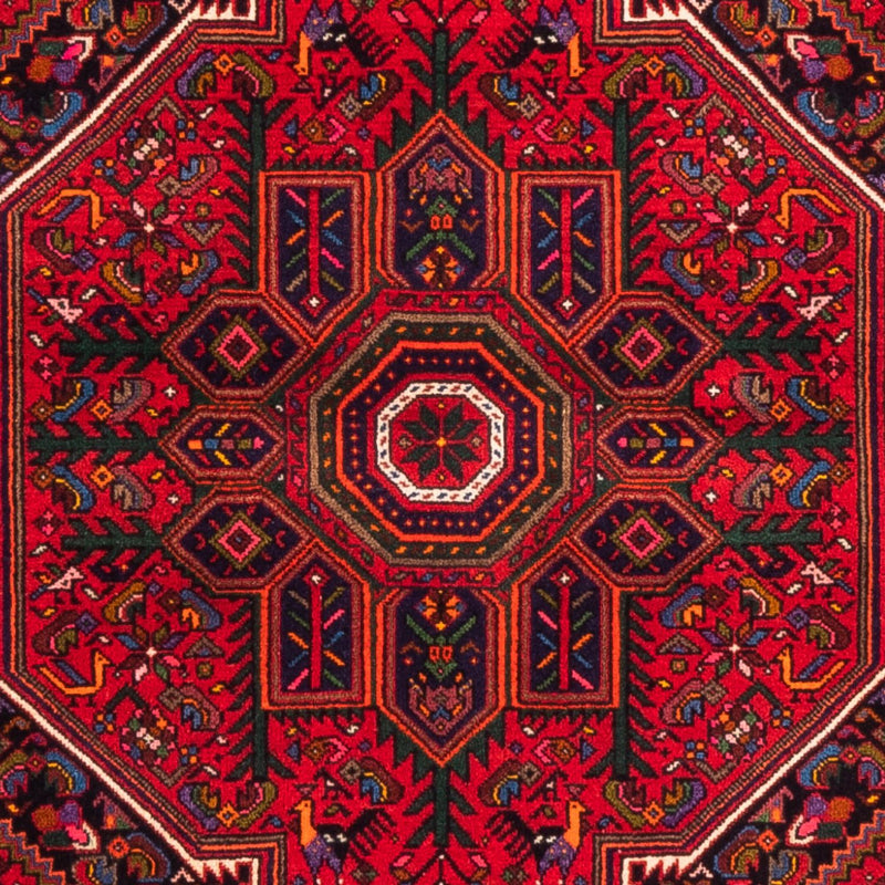 Tapis persan - Nomadic - 144 x 100 cm - rouge